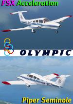 FSX Acceleration Piper PA-44 Seminole Olympic package.